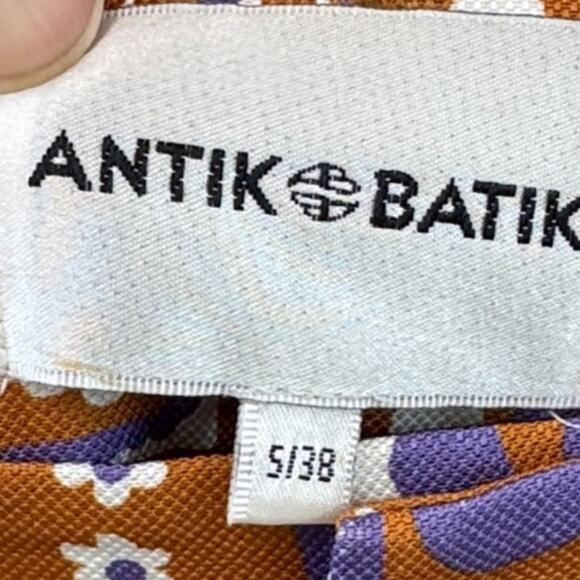 Antik Batik Honoka Printed Wide Leg Trousers - Picture 5 of 7